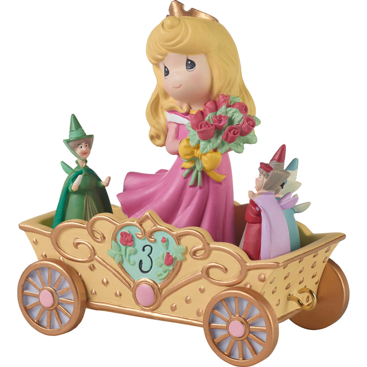 Disney Birthday Parade Now You're Three. A Beauty You'll Always And Forever Be. Age 3. Figurine - Image 4