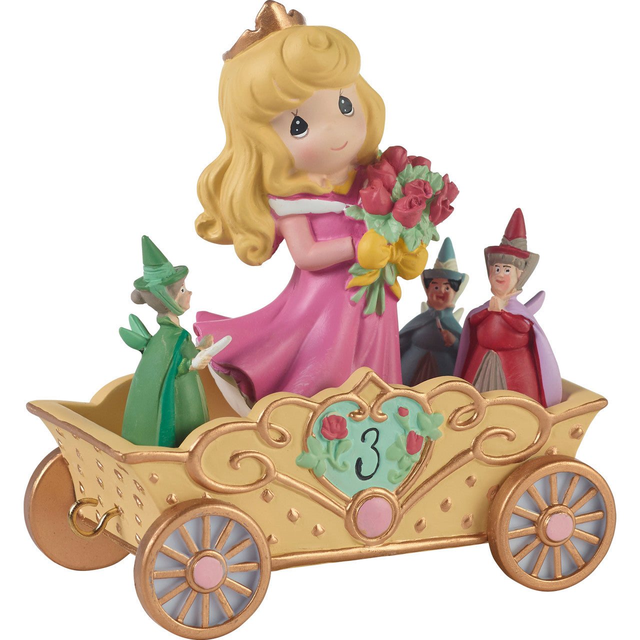 Disney Birthday Parade Now You're Three. A Beauty You'll Always And Forever Be. Age 3. Figurine - Image 3