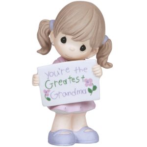 You're The Greatest Grandma Figurine. Girl