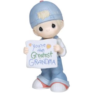 You're The Greatest Grandma Figurine. Boy