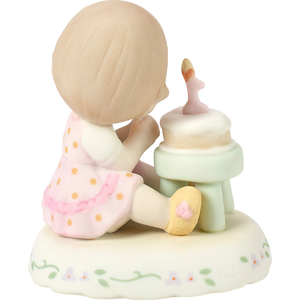 Growing In Grace. Age 1. Brunette Girl Figurine - Image 5