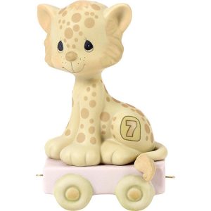 Birthday Train. Age 7. Wishing You Grr-Eatness Figurine