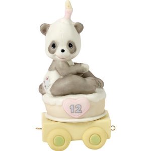 Birthday Train. Age 12. Give A Grin And Let The Fun Begin Figurine