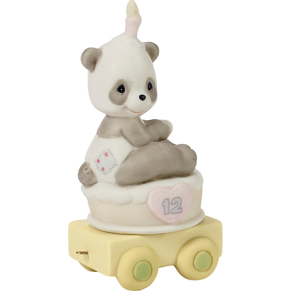 Birthday Train. Age 12. Give A Grin And Let The Fun Begin Figurine - Image 4