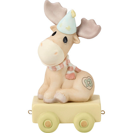 Birthday Train. Age 13. You Mean The Moose To Me Figurine