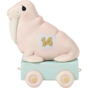 Birthday Train. Age 14. It's Your Birthday Live It Up Large Figurine