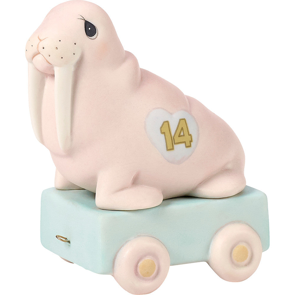 Birthday Train. Age 14. It's Your Birthday Live It Up Large Figurine - Image 3