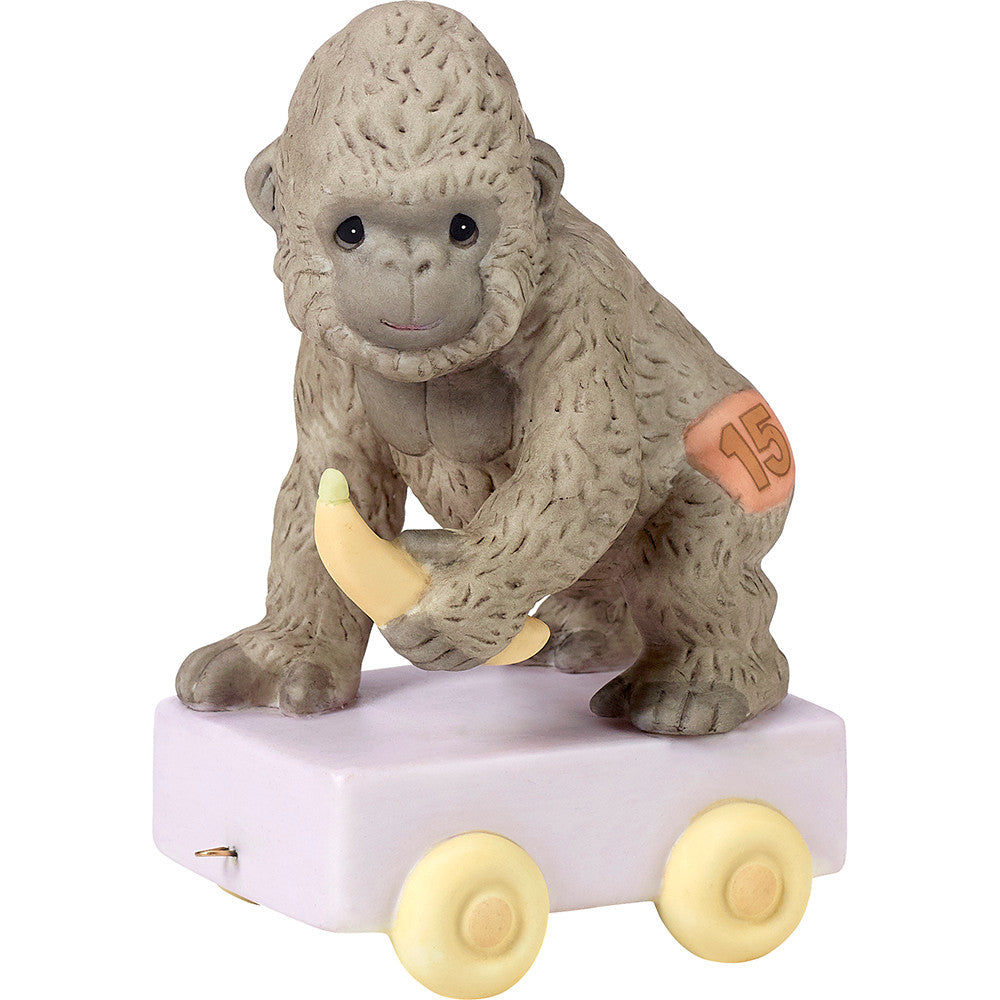 Birthday Train. Age 15. It's Your Birthday Go Bananas Figurine - Image 3