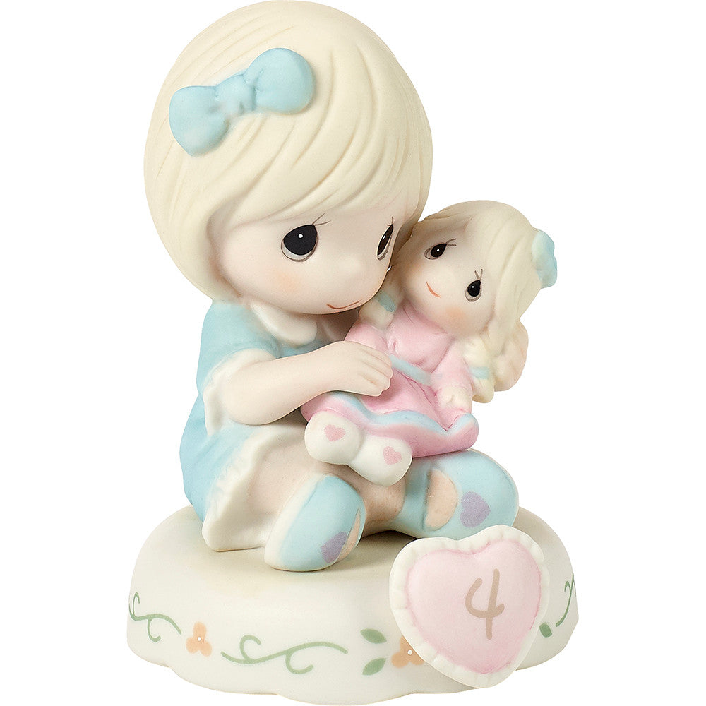 Growing In Grace. Age 4. Blonde Girl Figurine - Image 3