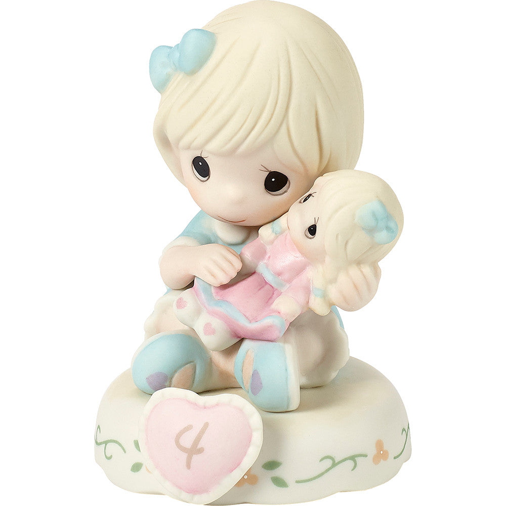 Growing In Grace. Age 4. Blonde Girl Figurine - Image 4