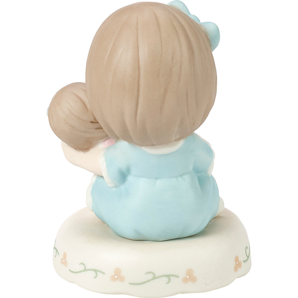 Growing In Grace. Age 4. Brunette Girl Figurine - Image 5