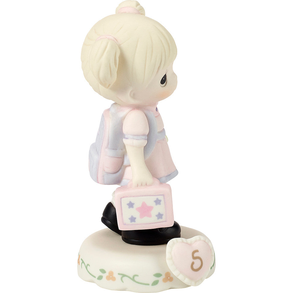Growing In Grace. Age 5. Blonde Girl Figurine - Image 4