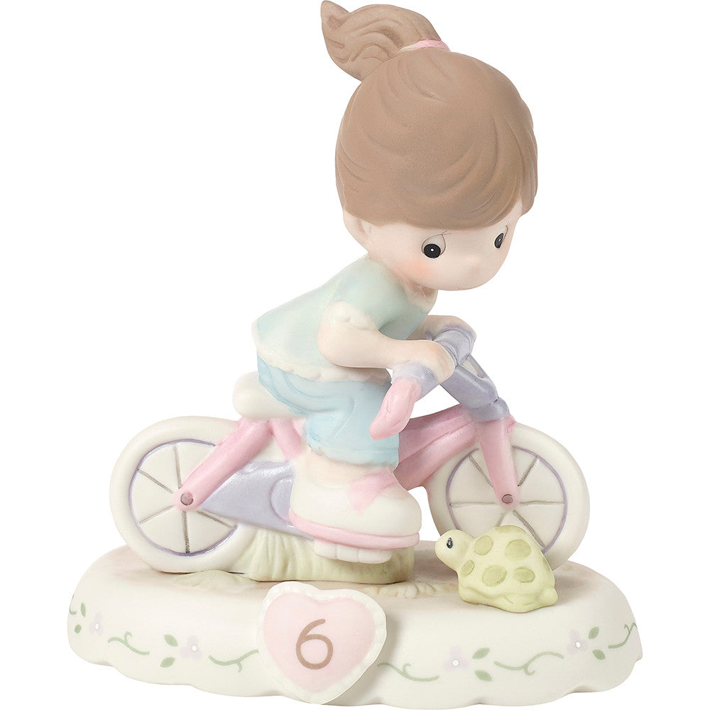 Growing In Grace. Age 6. Brunette Girl Figurine - Image 3