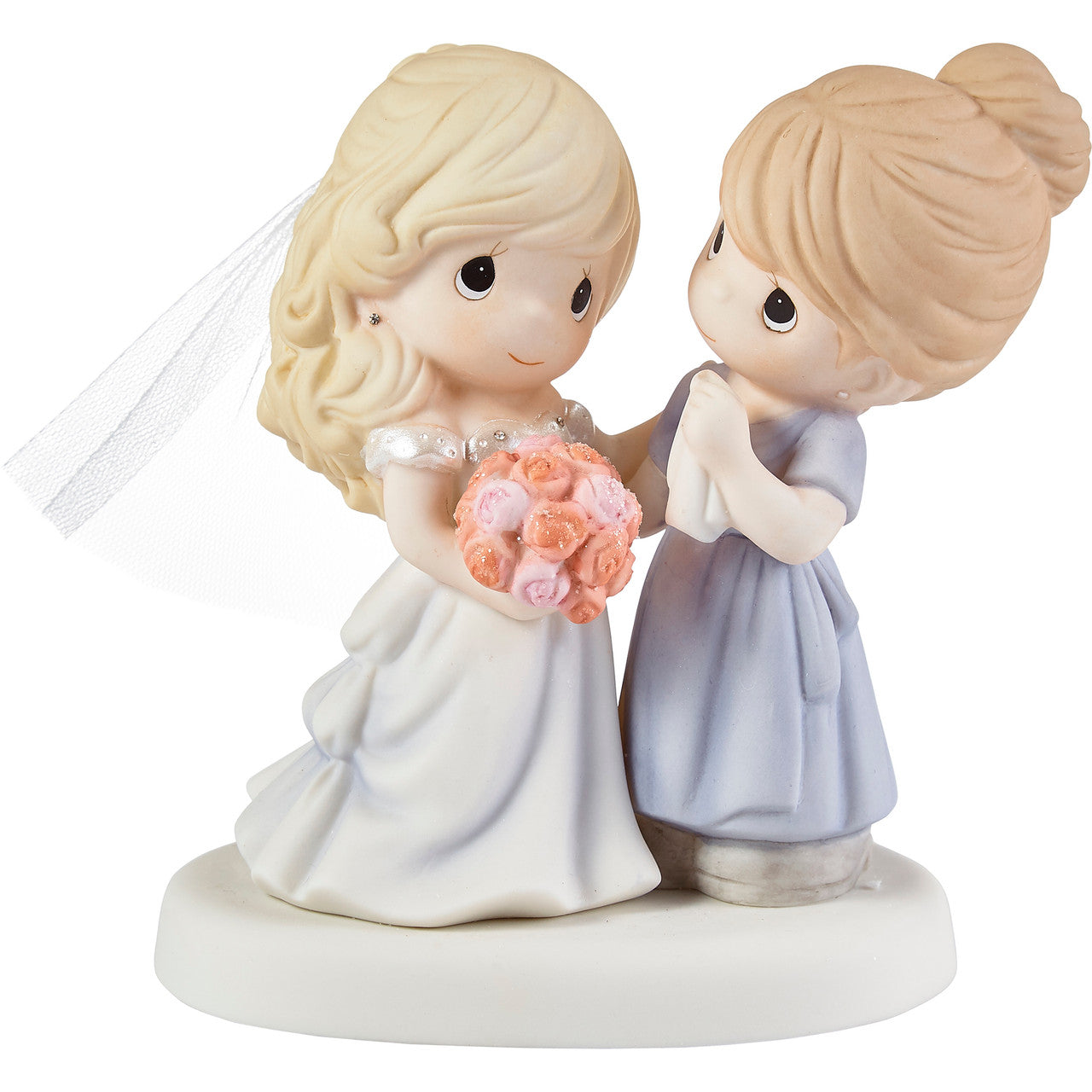 My Daughter. My Pride. A Beautiful Bride Figurine. Mother and Daughter