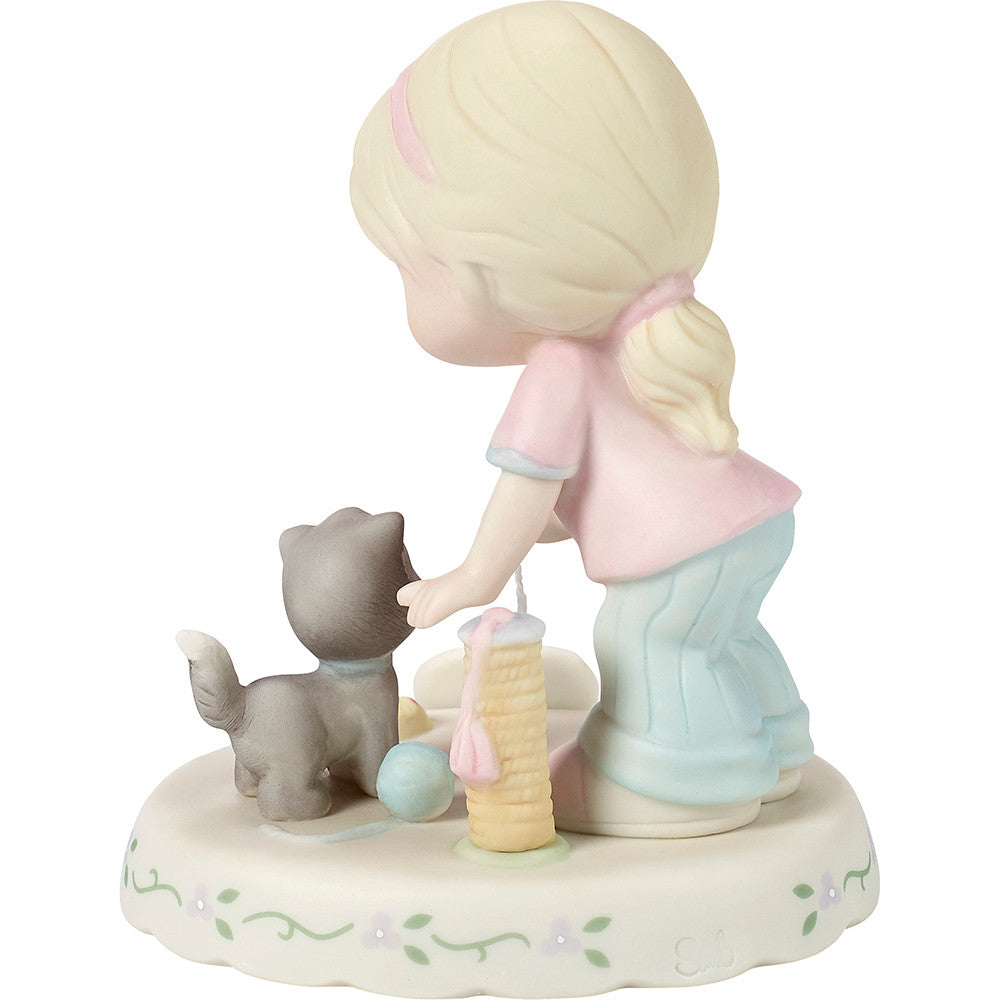 Growing In Grace. Age 7. Blonde Girl Figurine - Image 5