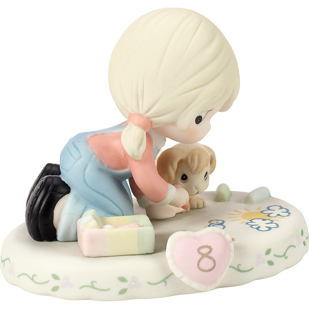 Growing In Grace. Age 8. Blonde Girl Figurine - Image 4