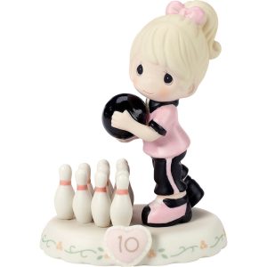 Growing In Grace. Age 10 Blonde Girl Figurine