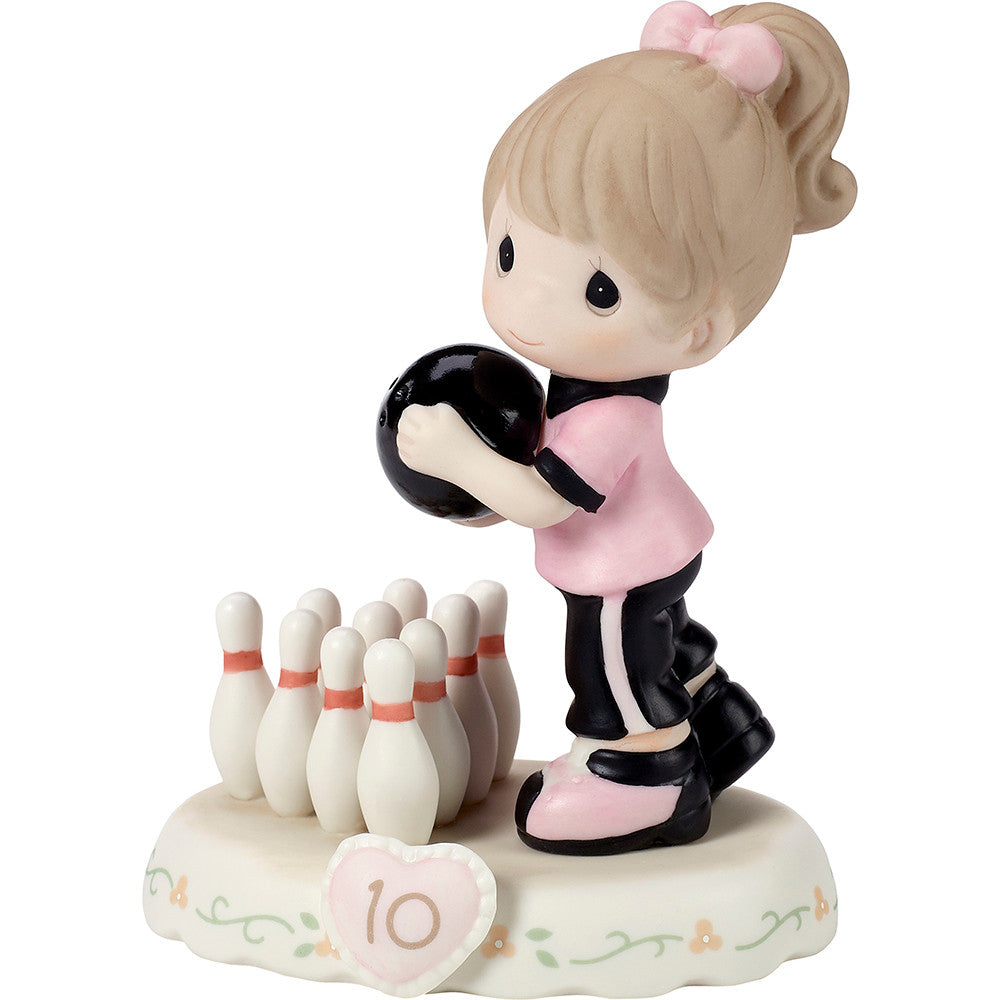 Growing In Grace. Age 10. Brunette Girl Figurine - Image 3