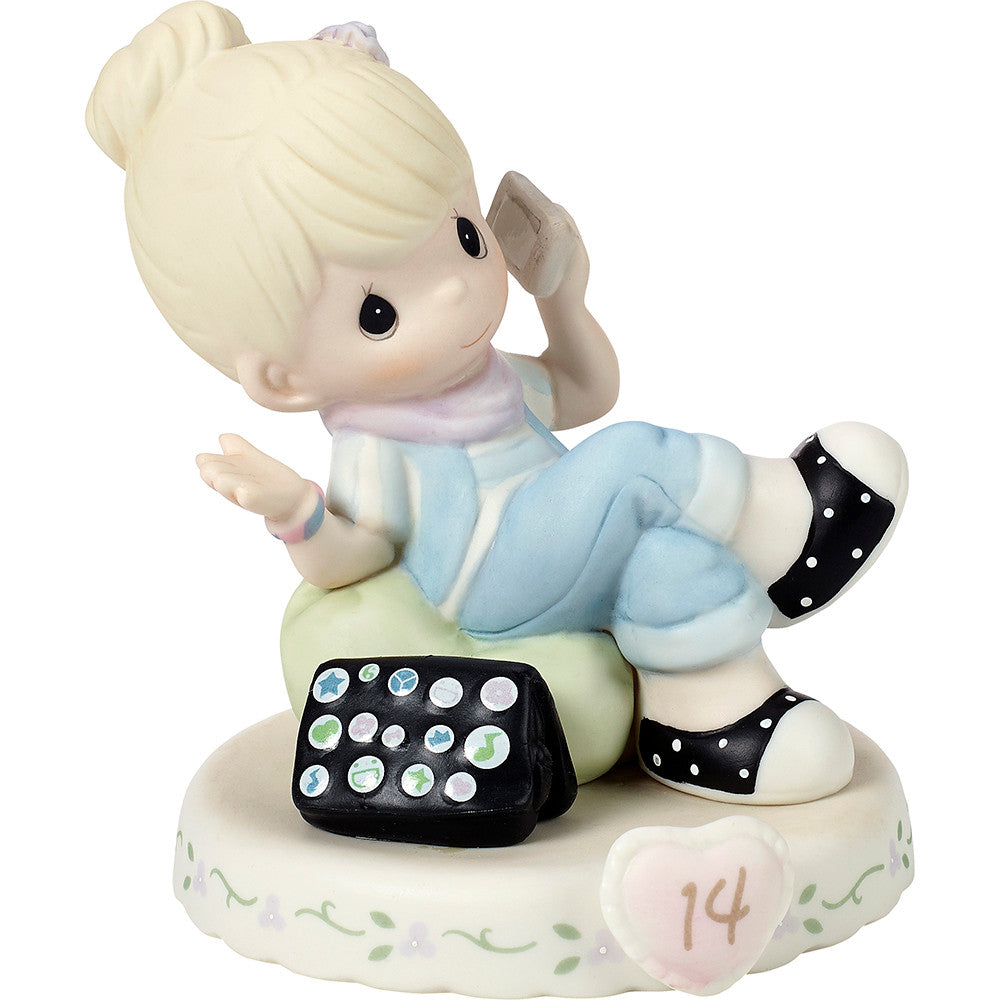 Growing In Grace. Age 14. Blonde Girl Figurine - Image 3
