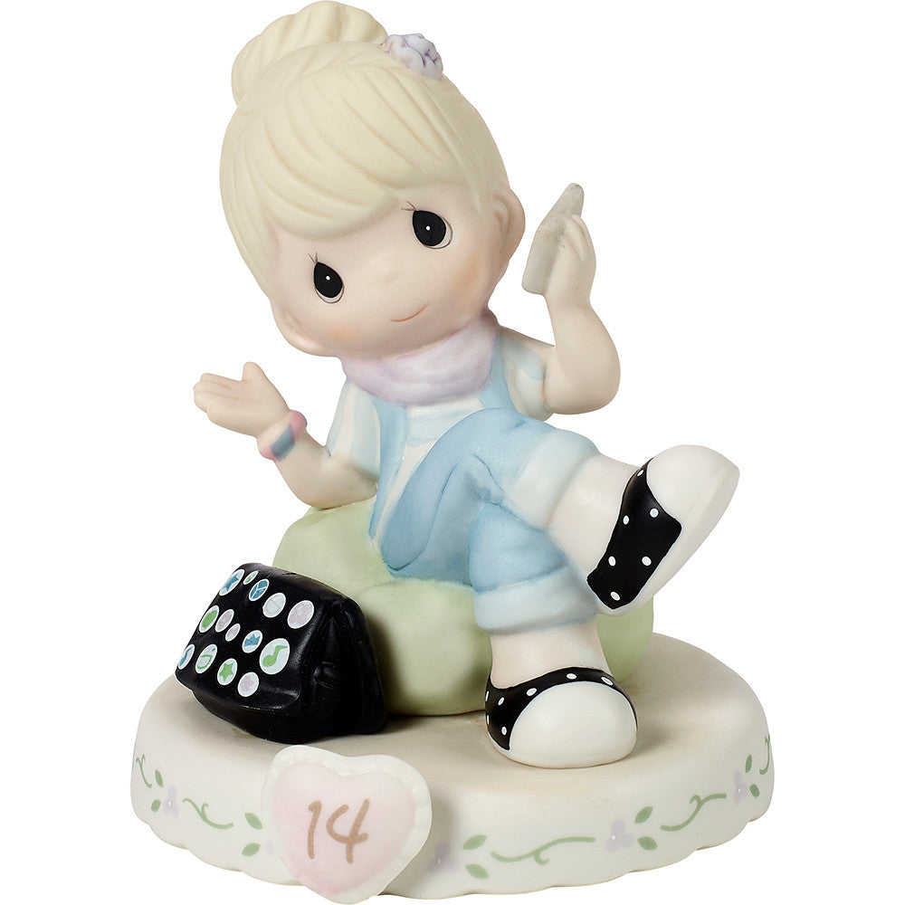 Growing In Grace. Age 14. Blonde Girl Figurine - Image 4