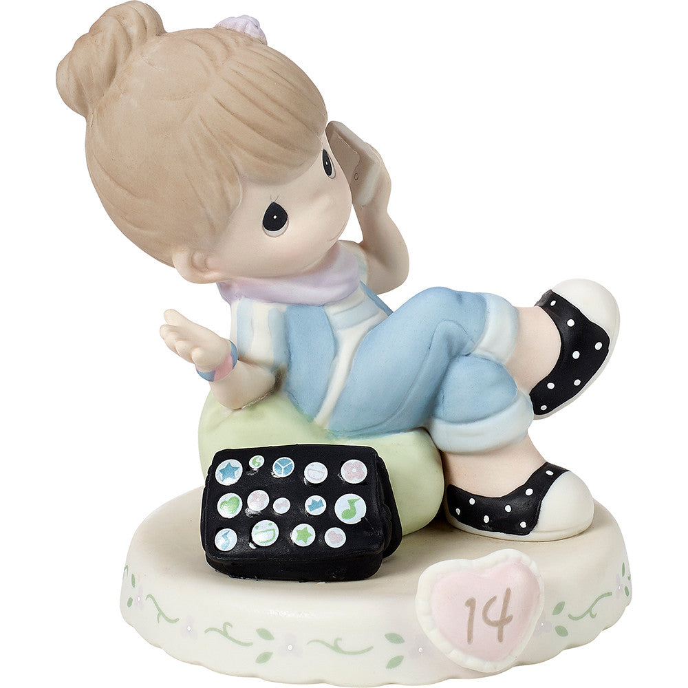 Growing In Grace. Age 14. Brunette Girl Figurine - Image 3