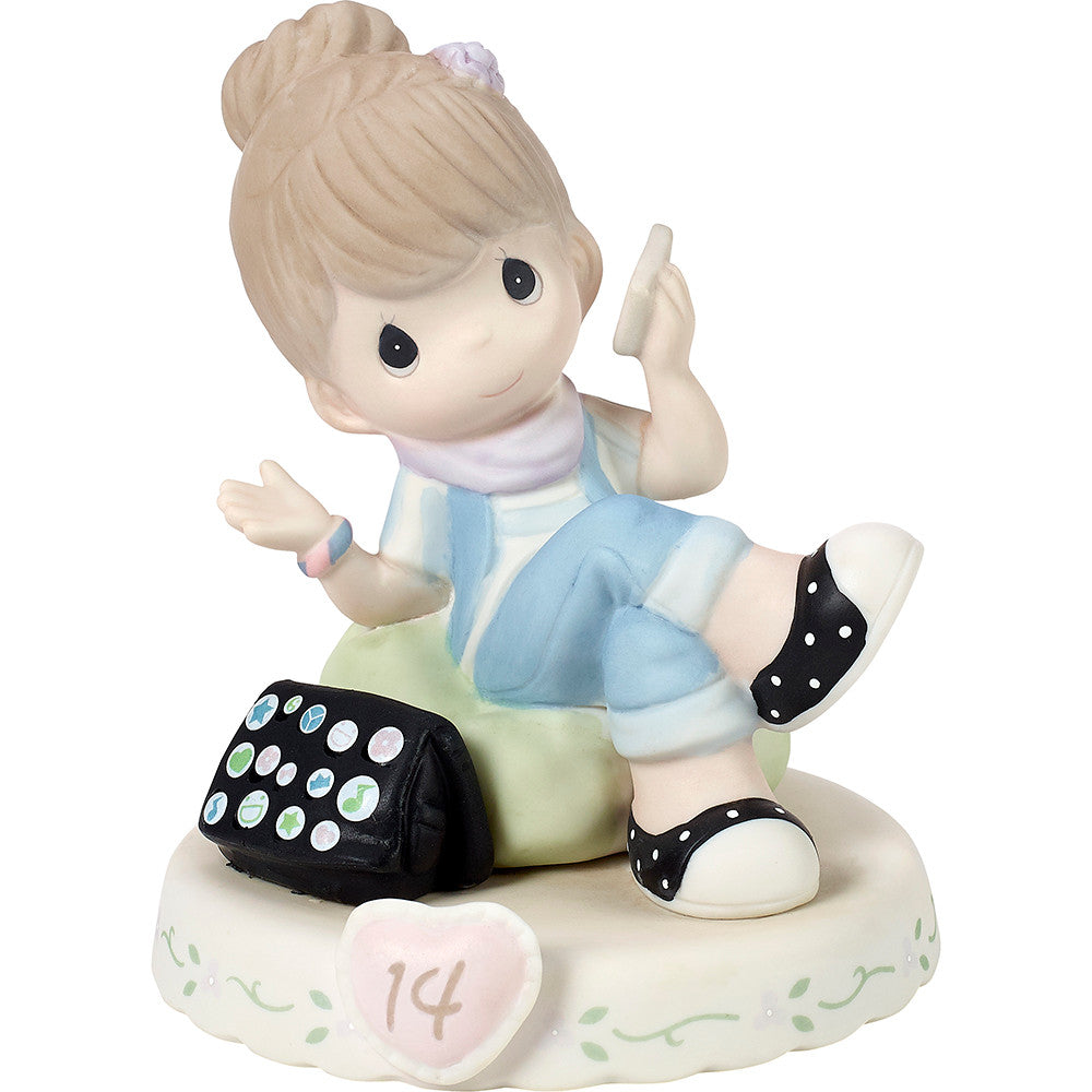 Growing In Grace. Age 14. Brunette Girl Figurine - Image 4