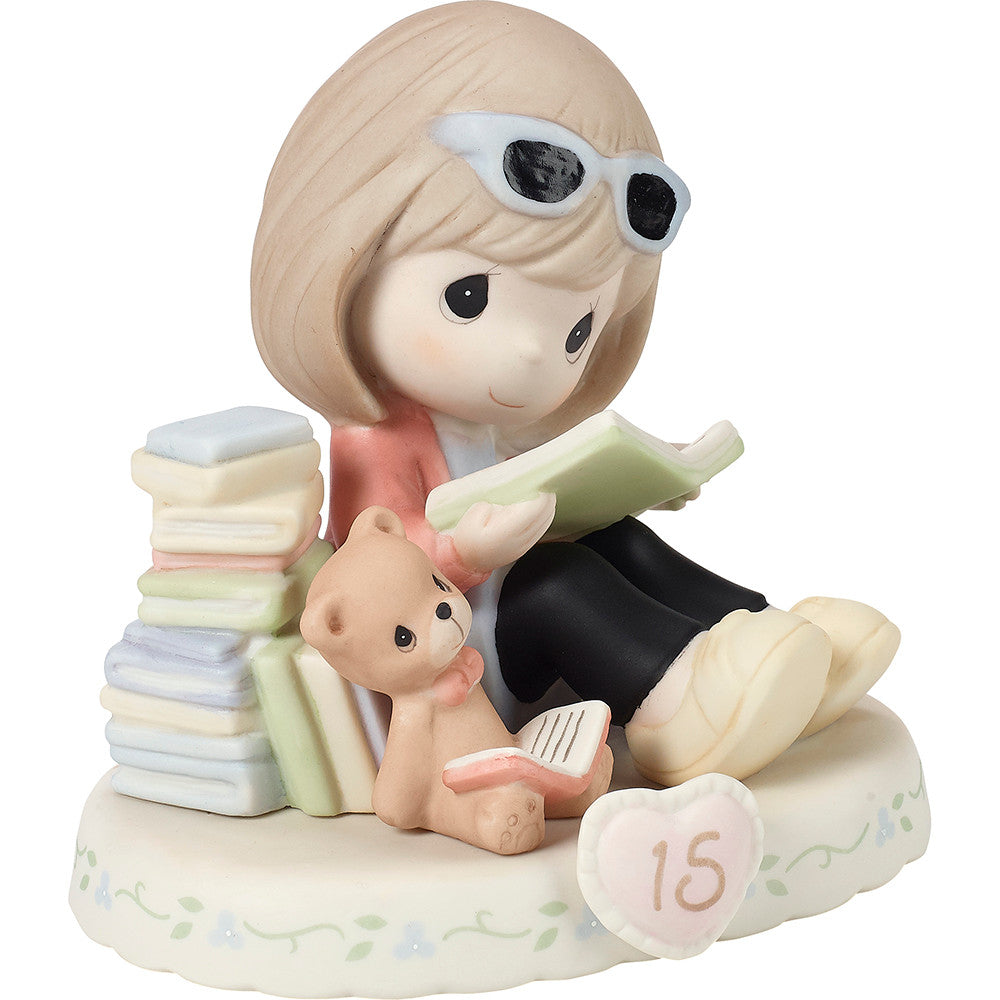 Growing In Grace. Age 15. Brunette Girl Figurine - Image 4