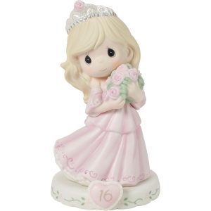 Growing In Grace. Age 16. Blonde Girl Figurine