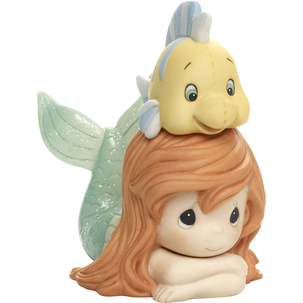 Disney The Little Mermaid Figurine Life Is Better With A Good Friend