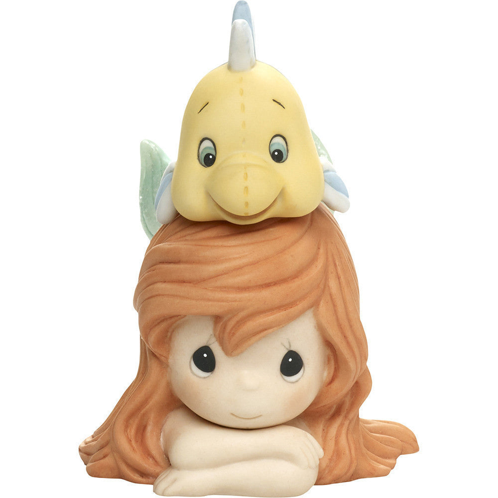 Disney The Little Mermaid Figurine Life Is Better With A Good Friend - Image 2