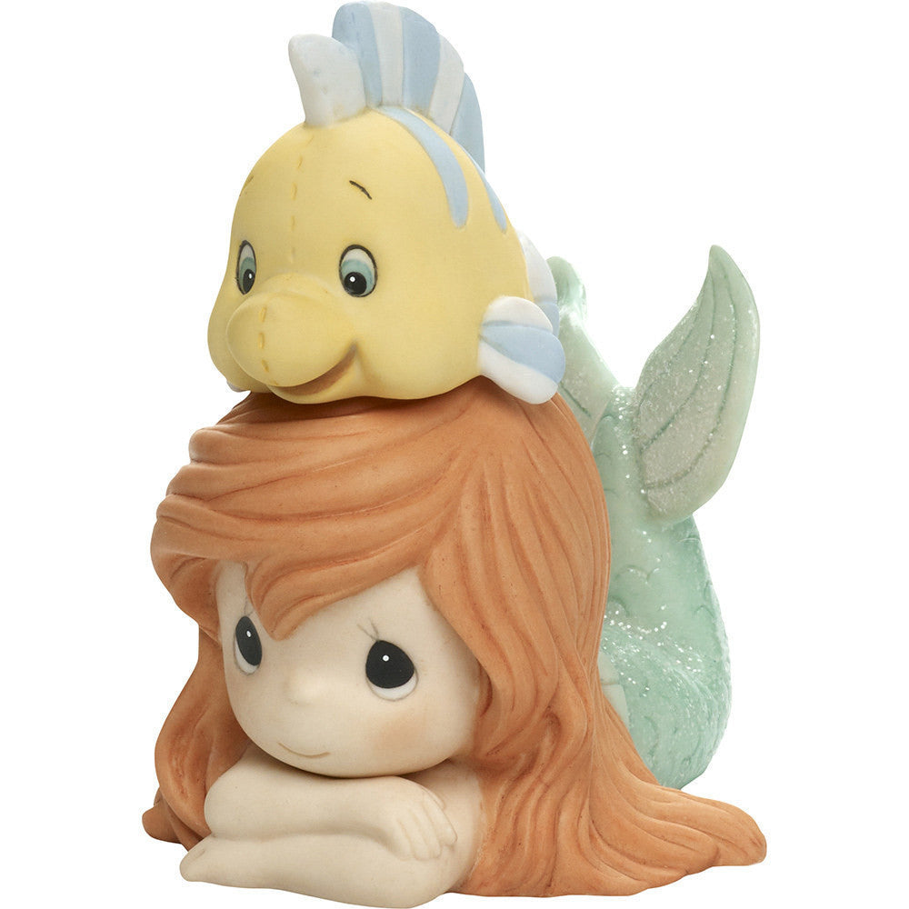 Disney The Little Mermaid Figurine Life Is Better With A Good Friend - Image 3