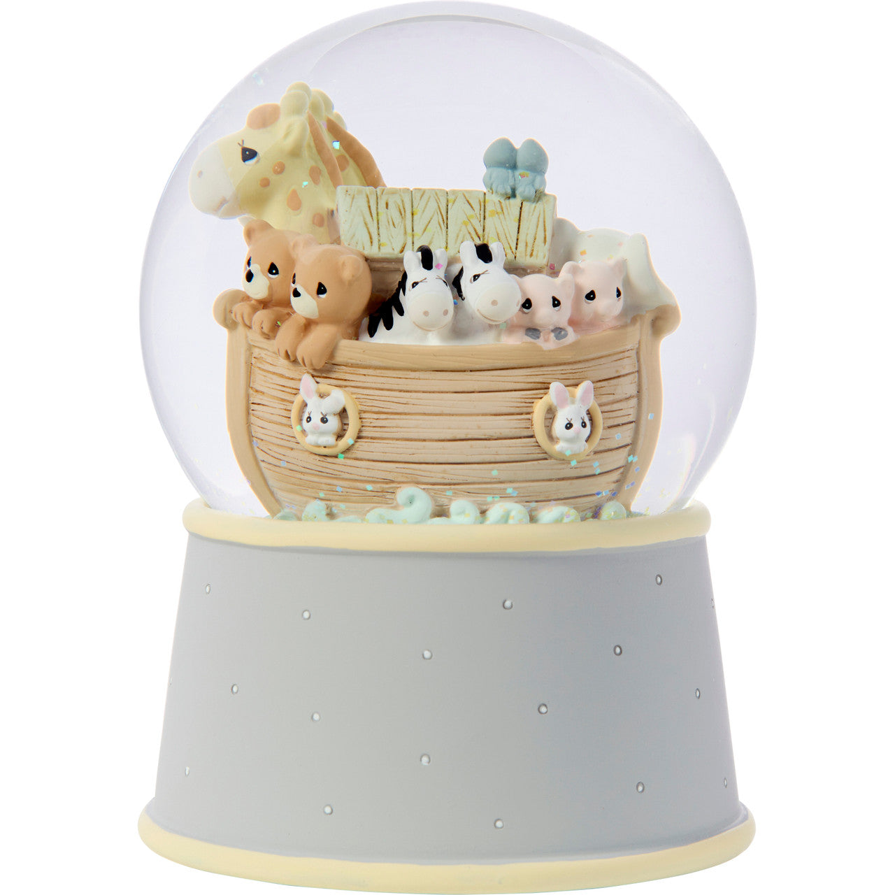 Overflowing With Love Noah's Ark Baby Snow Globe - Image 5