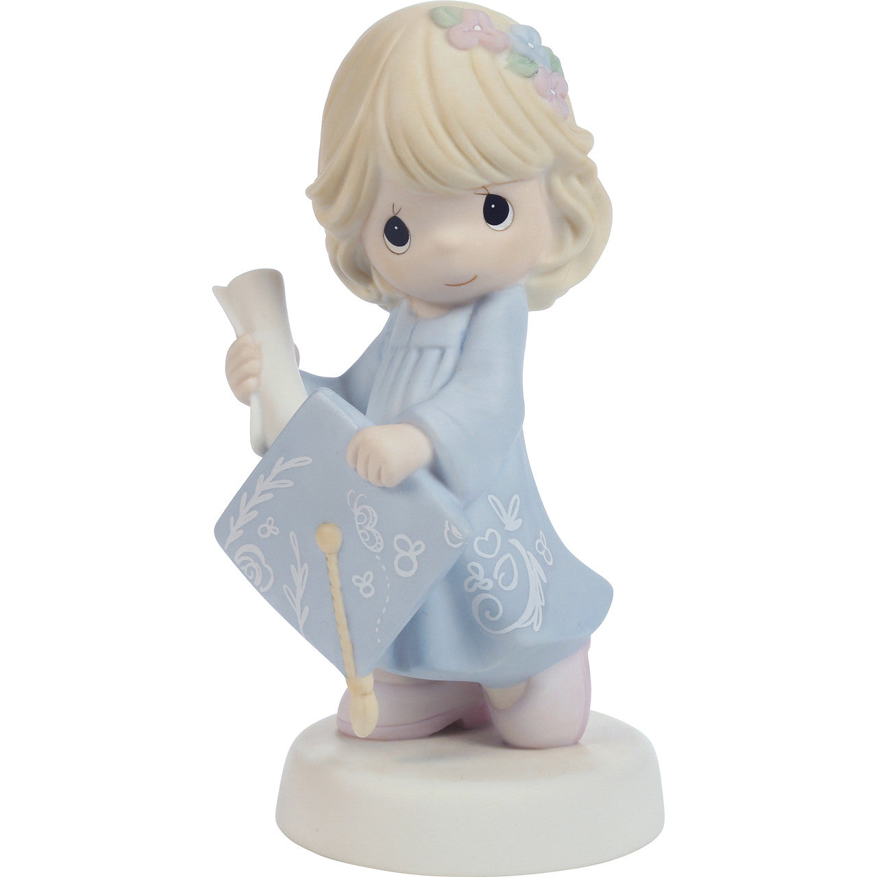 The Future Belongs To You Blonde with Blue Gown Figurine
