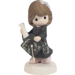 The Future Belongs To You Brunette with Black Gown Figurine