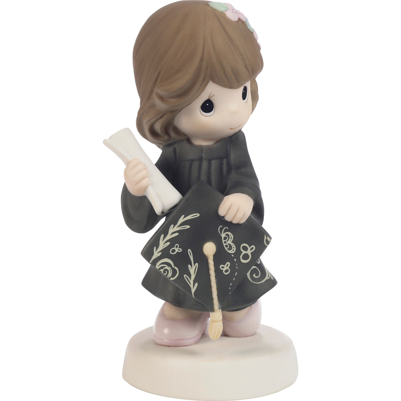 The Future Belongs To You Brunette with Black Gown Figurine - Image 3