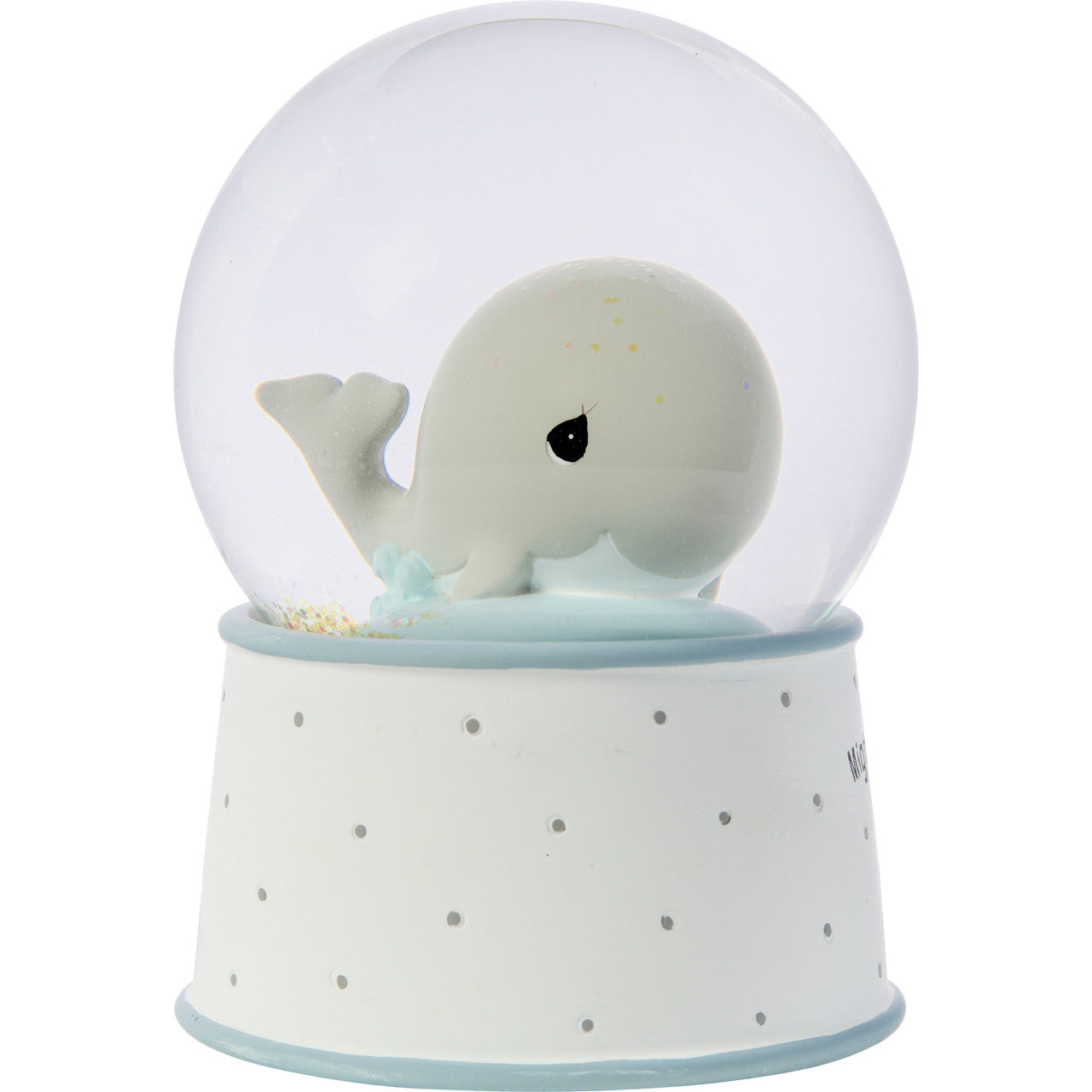 Mightier Than The Waves Whale Musical Snow Globe - Image 5