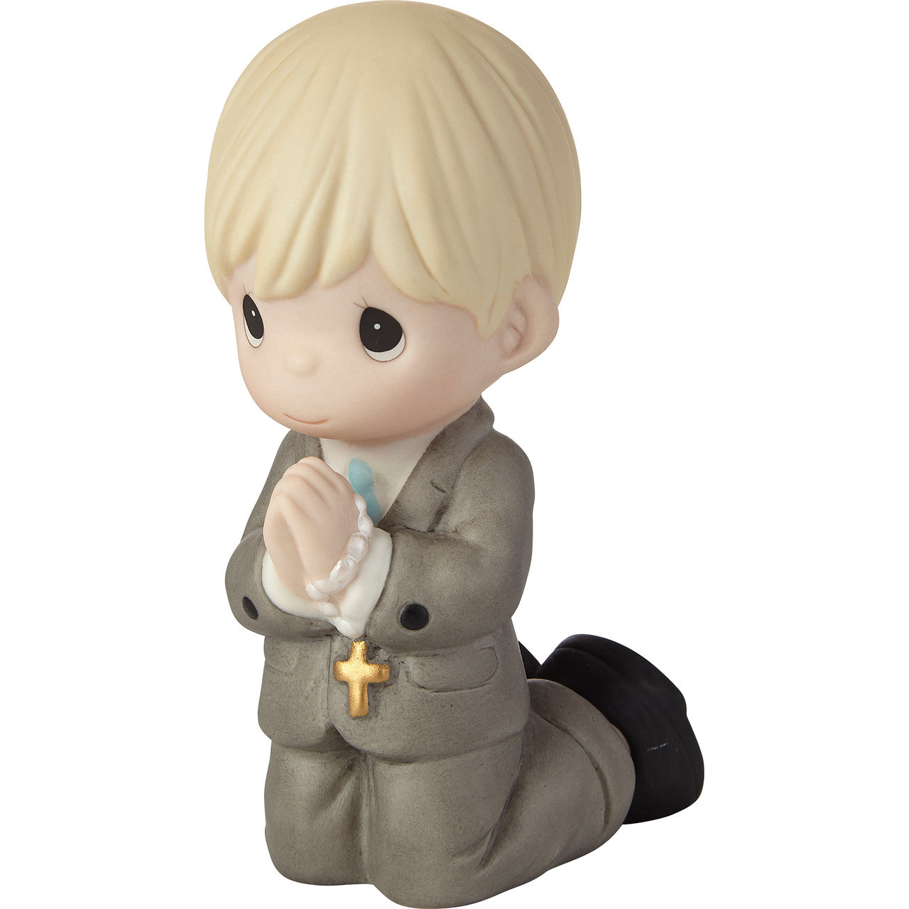 Remembrance Of My First Communion Boy Figurine. Blond - Image 2