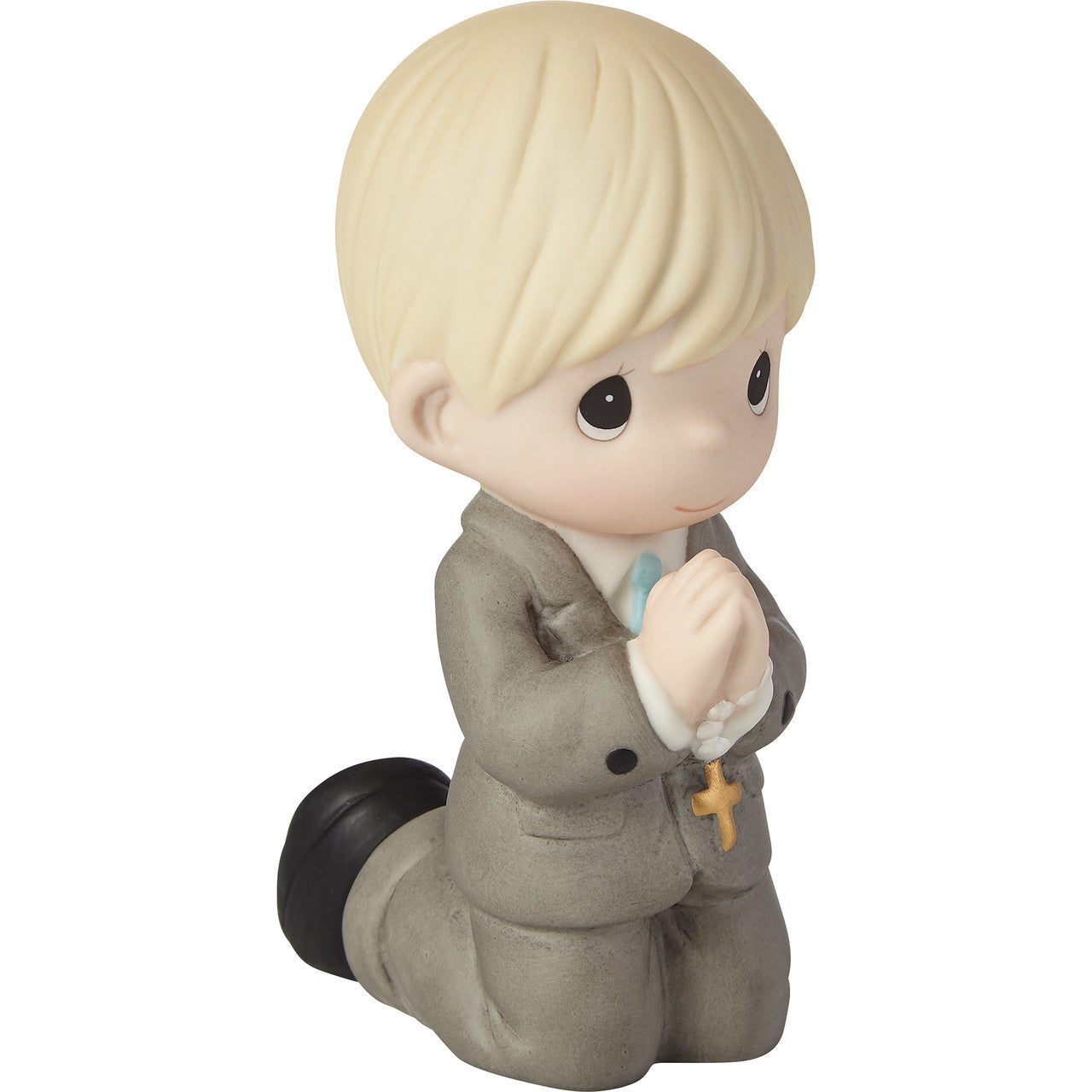 Remembrance Of My First Communion Boy Figurine. Blond - Image 5