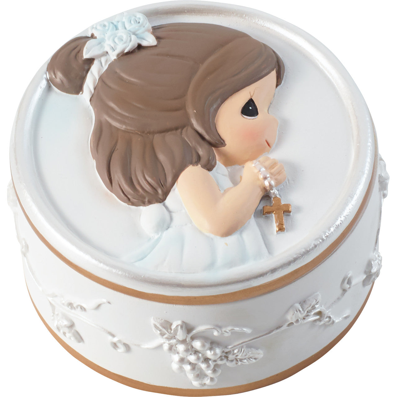 Faith Is The Light That Guides You Girl Rosary Box with Rosary - Image 2