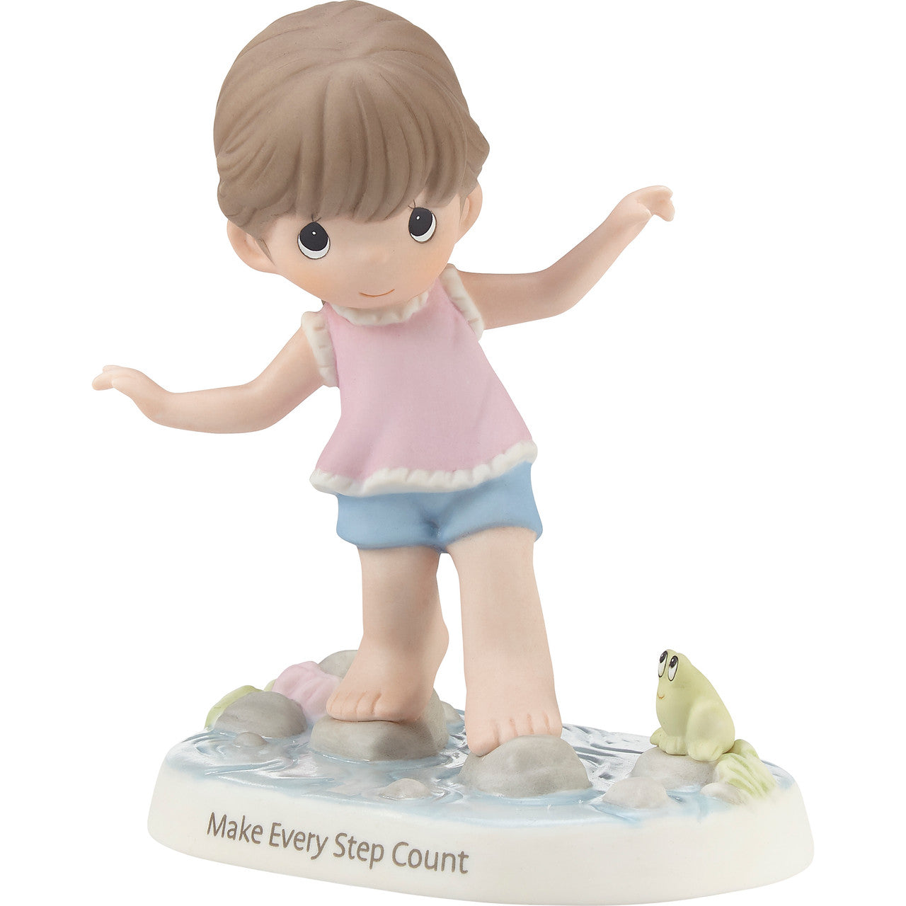Make Every Step Count Brunette Figurine - Image 2