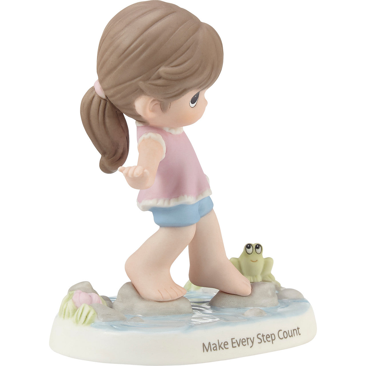 Make Every Step Count Brunette Figurine - Image 3