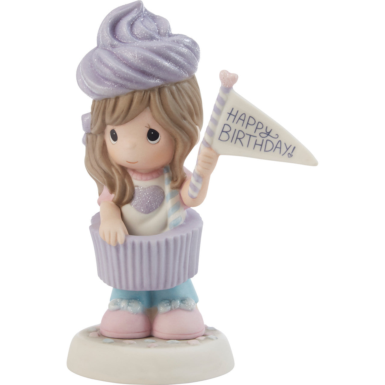 You're The Icing On My Cupcake Brunette Figurine - Image 3