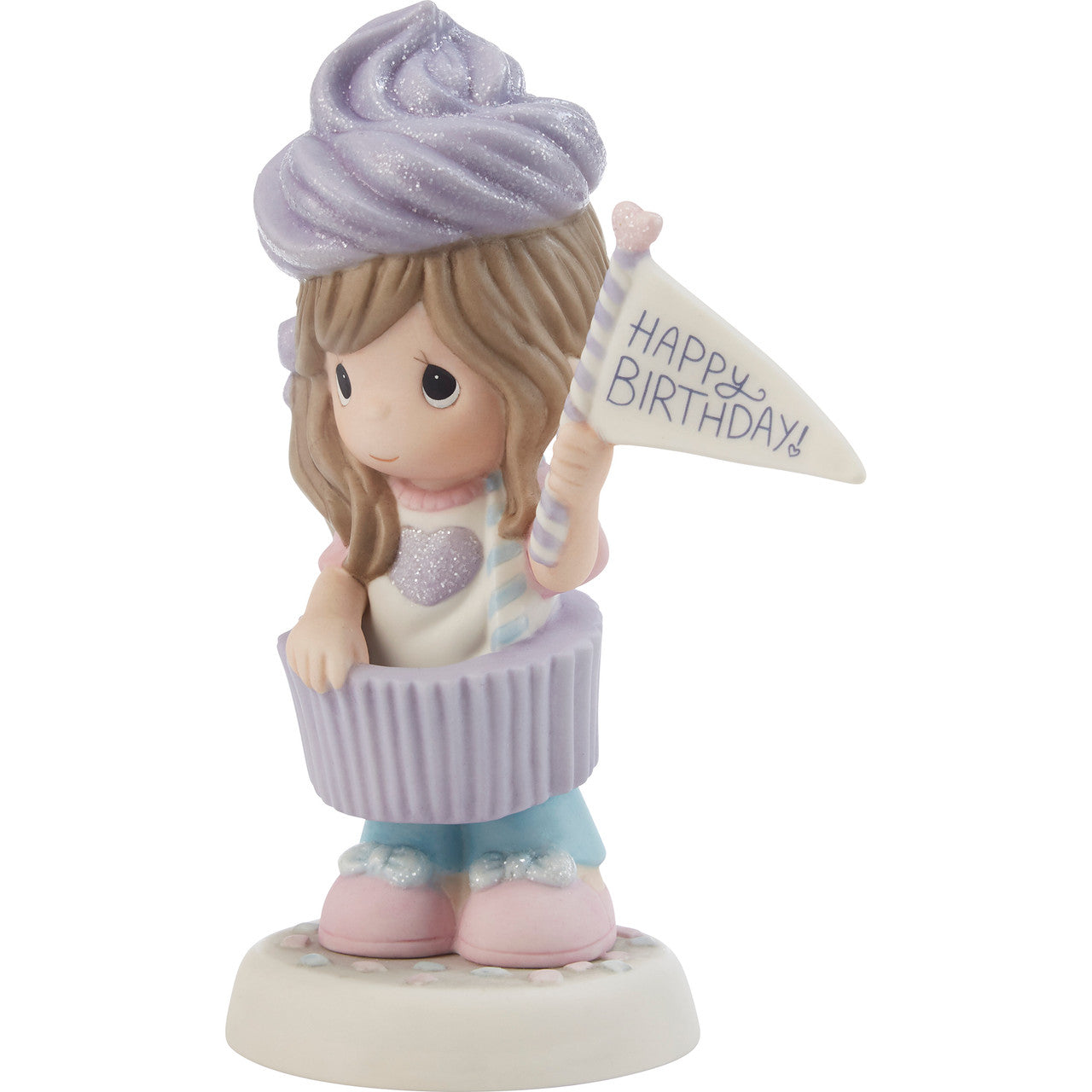 You're The Icing On My Cupcake Brunette Figurine - Image 2