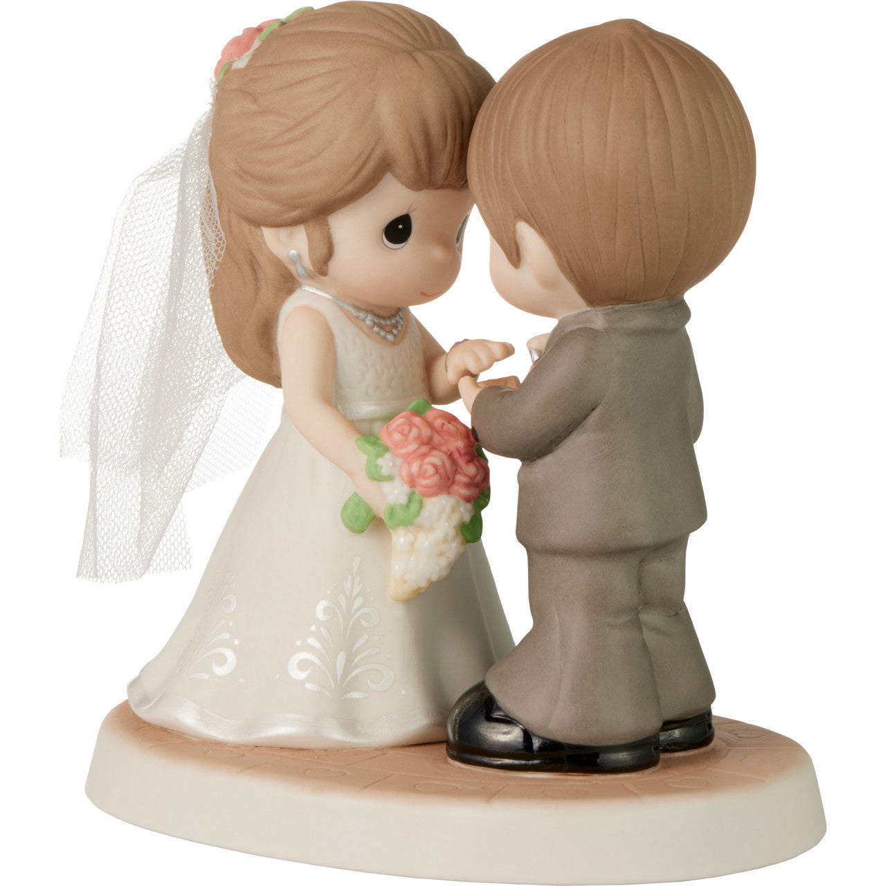 With This Ring. I Thee Wed Figurine Brunette - Image 4