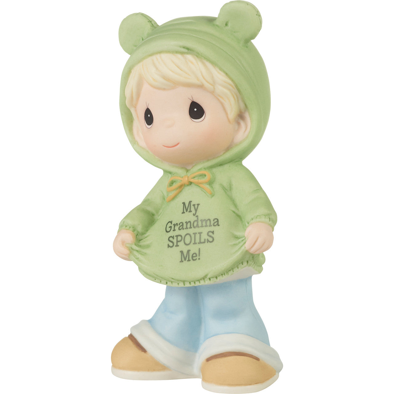 My Grandma Spoils Me Blond Hair/Light Skin Boy Figurine - Image 2