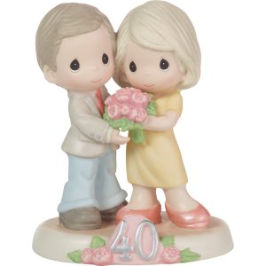Forty Loving Years Together Figurine
