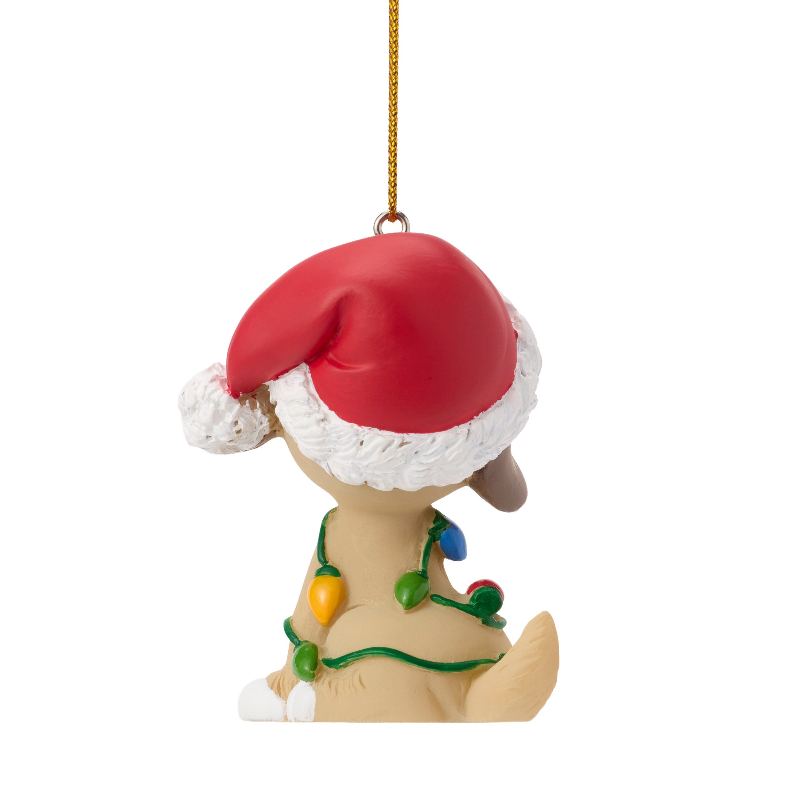 Tangled In Christmas Fun Dog Ornament - Image 3