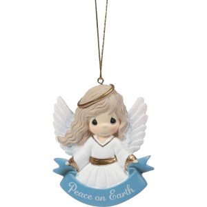Peace On Earth Flat Ornament