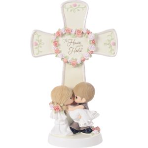 To Have And to Hold Wedding Gift Cross