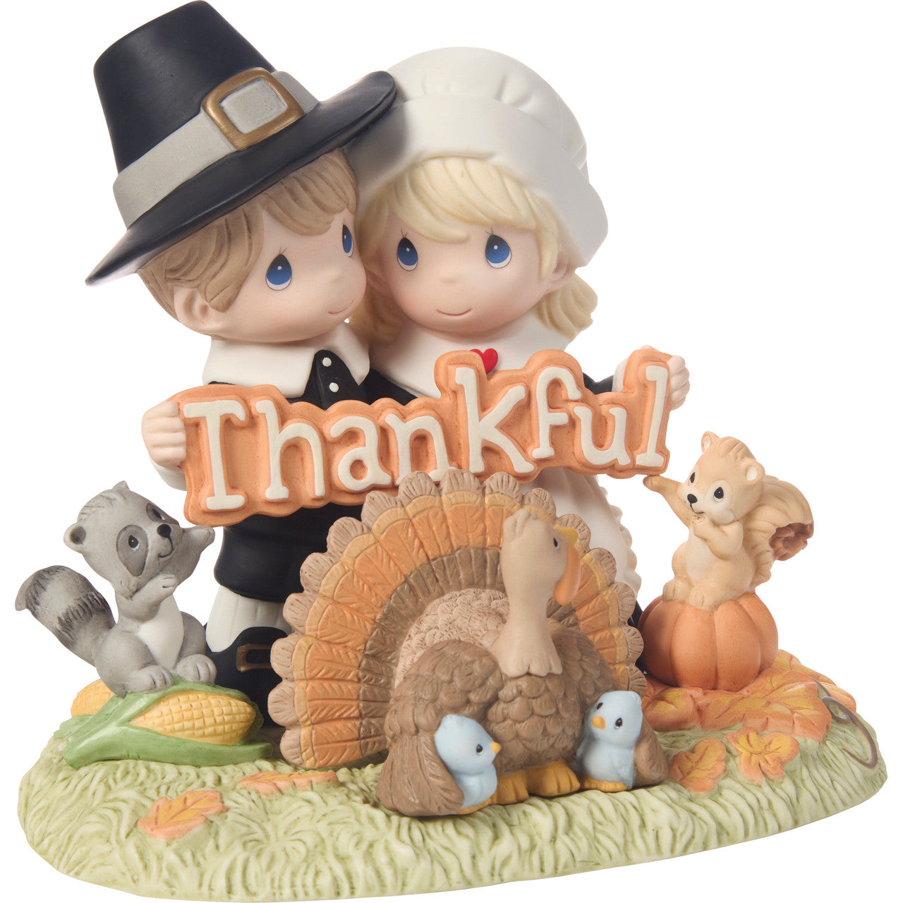 Grateful And Thankful Our Hearts Are Full Limited Edition Figurine - Image 3